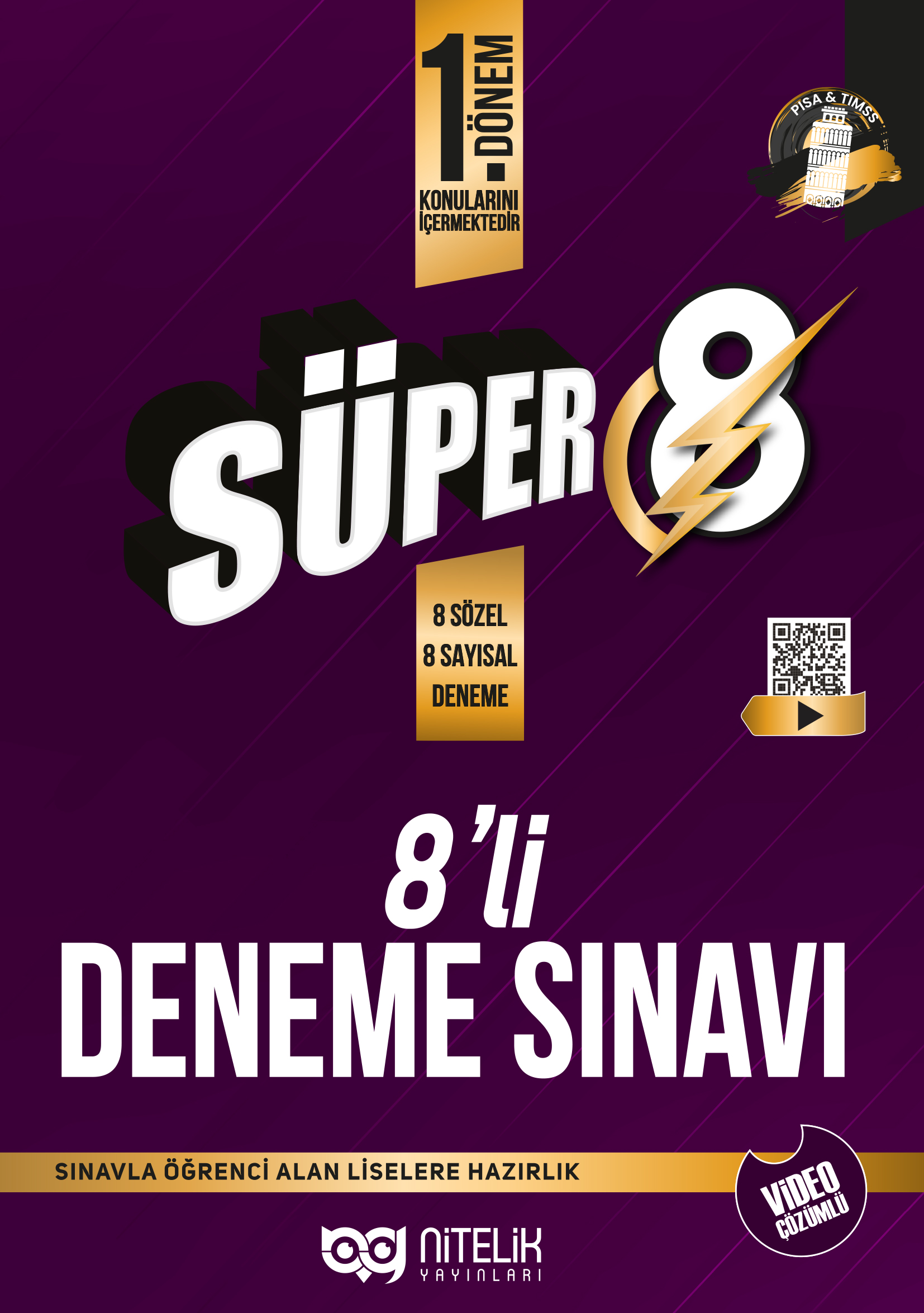 Süper 8 - 8'Li Deneme Sınavı kapak görseli